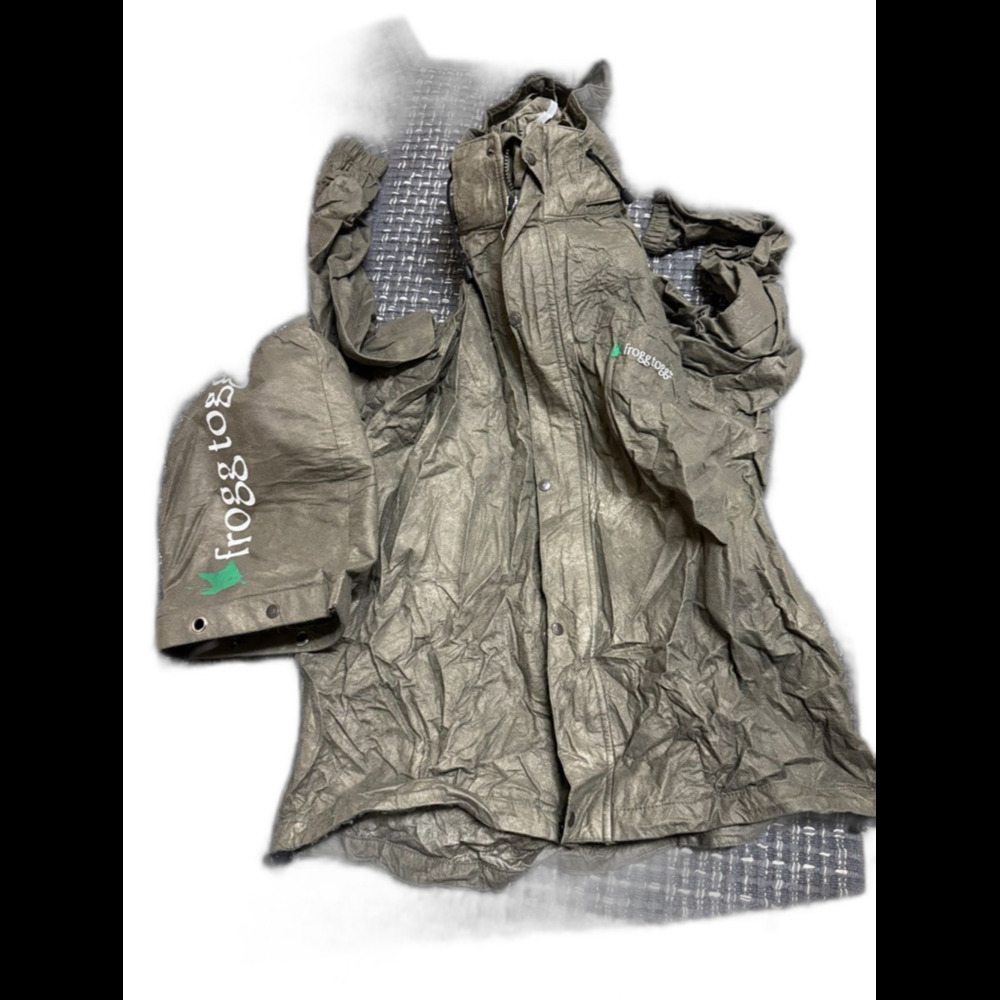 Frogg Toggs Men's Olive Green Military-Style Field Jacket